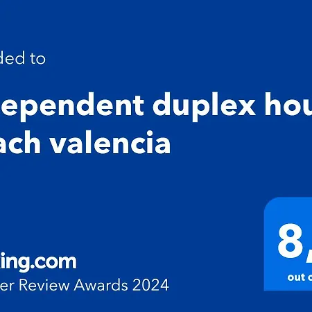 Apartment Independent Duplex House Beach